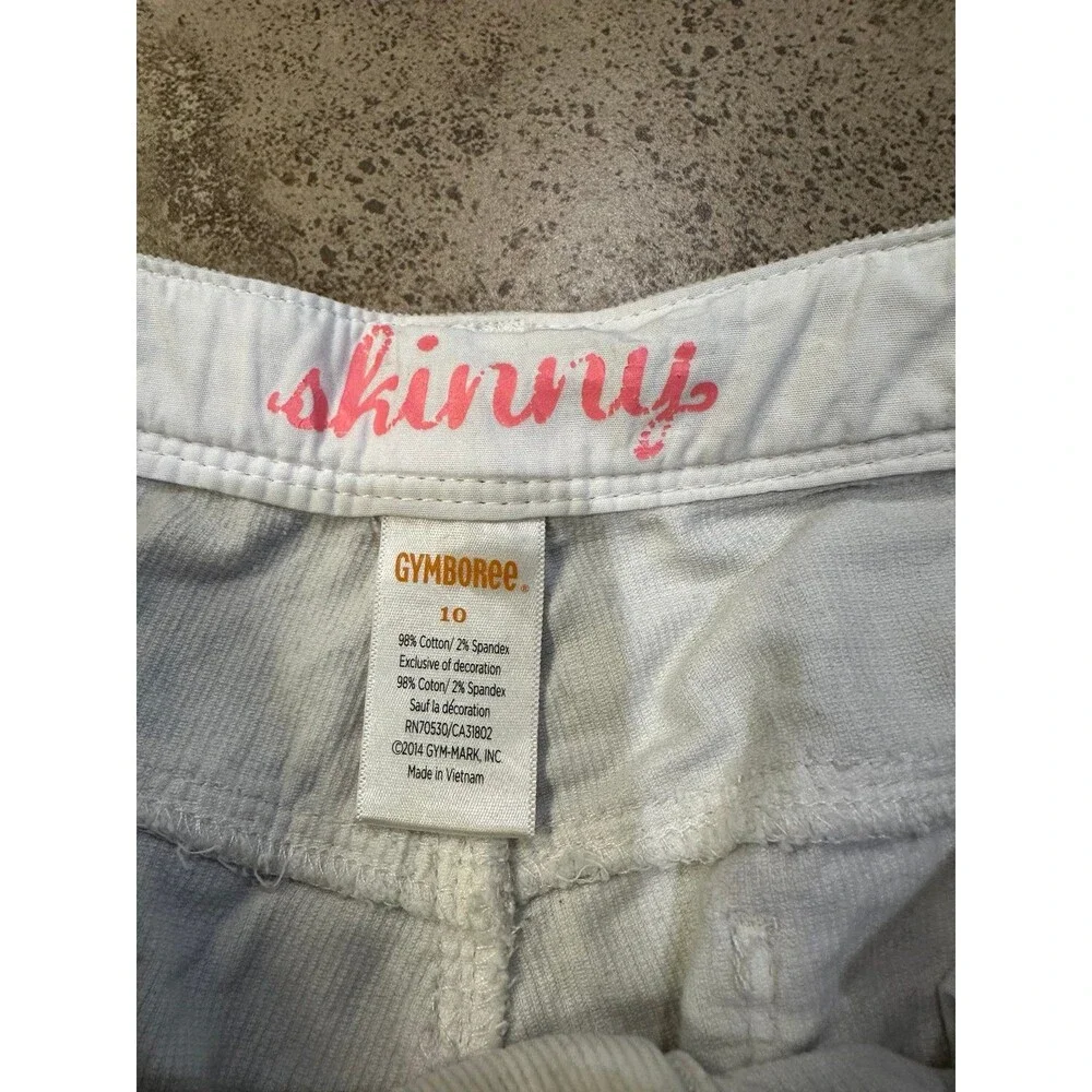 Gymboree Play by Heart white corduroy pants